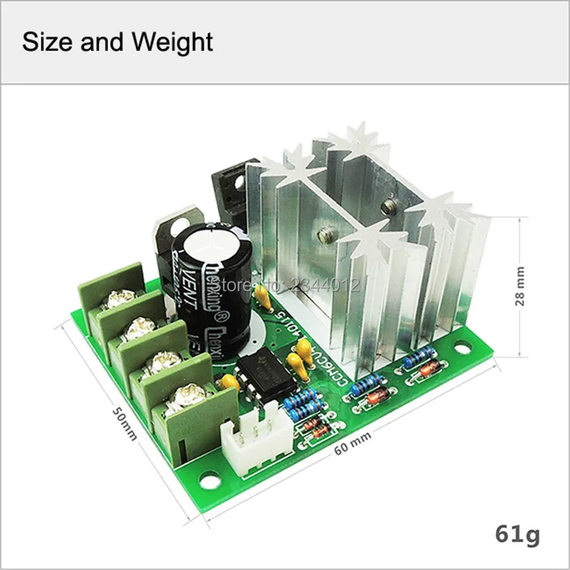 PWM CCM6C контроллер скорости двигателя постоянного тока 20A 24V 12V 6V 30V регулятор скорости бесступенчатый регулятор скорости