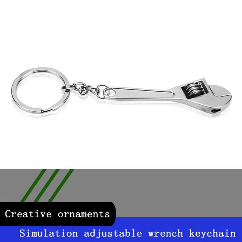 Car-Styling Stainless Steel Spanner Key chain Auto Accessories For Hyundai I30 IX35 Nissan Juke Subaru Suzuki Vitara Swift Opel