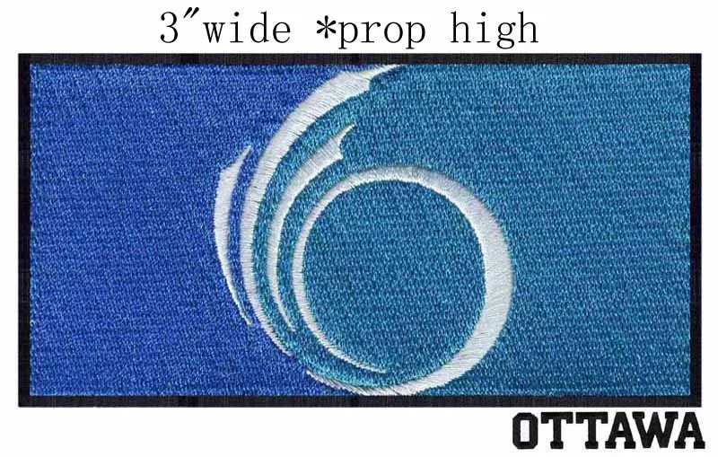 Ottawa, Ontario Canada Flag  embroidery patch 3