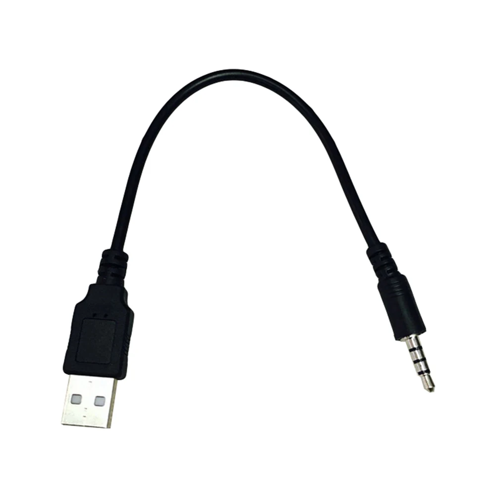 3,5mm Stecker auf USB AUX Jack Audio Kabel Lade Adapter Kabel Draht für Auto MP3 2019NEW