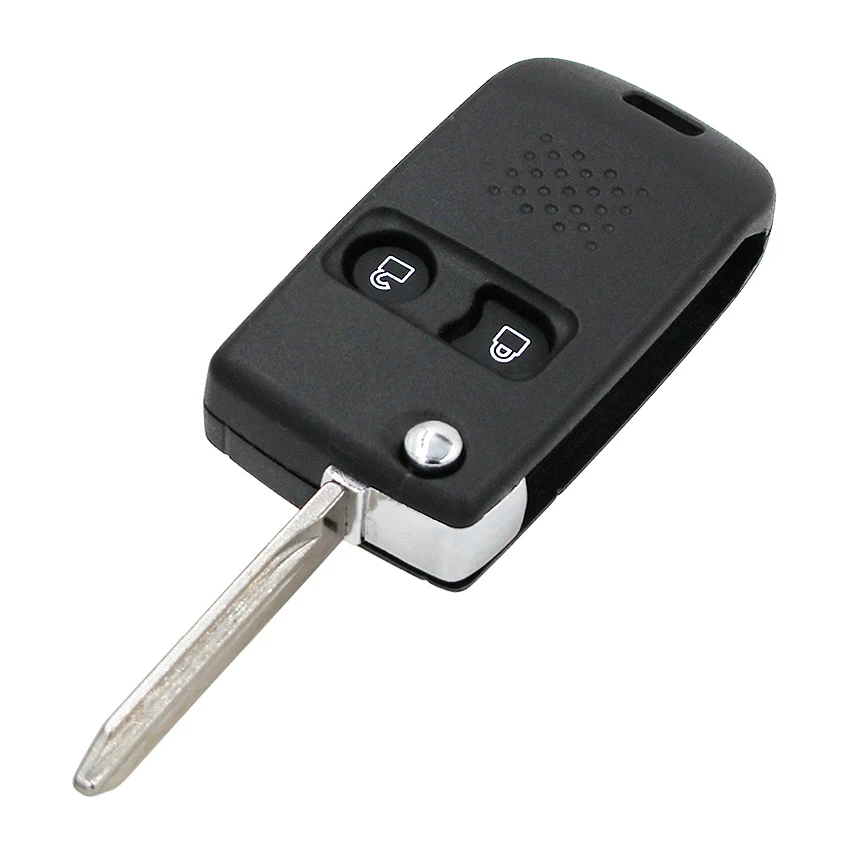 ModifIed Folding flip Remote Key Shell case cover fob 2 Button For Ford Transit Connect Maverick uncut FO38 blade