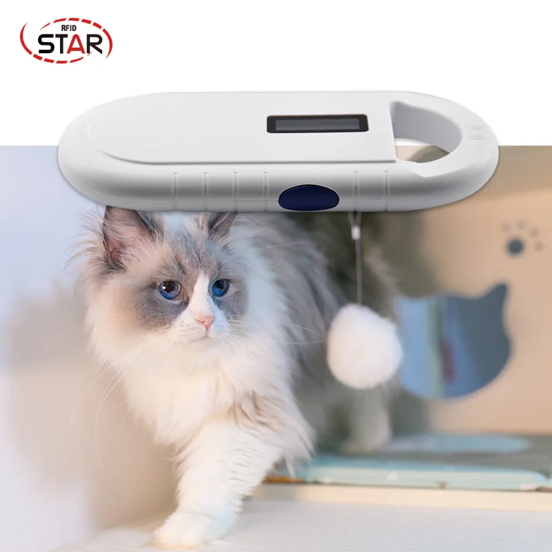 

ISO 11784 134,2 KHz животных id микрочип считыватель собак pet RFID чип для сканера PT160 с oled-дисплеем аккумуляторная батарея