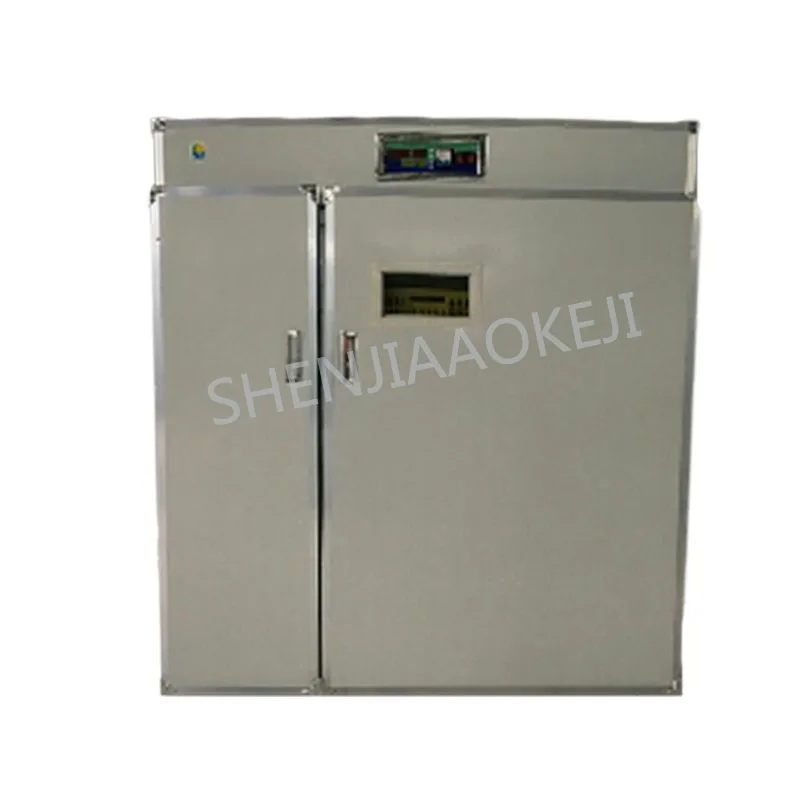 Macchina da cova per 2112 uova Macchina a tre usi Attrezzatura automatica per cova di pollo/anatra e oca Incubatrice all-in-one