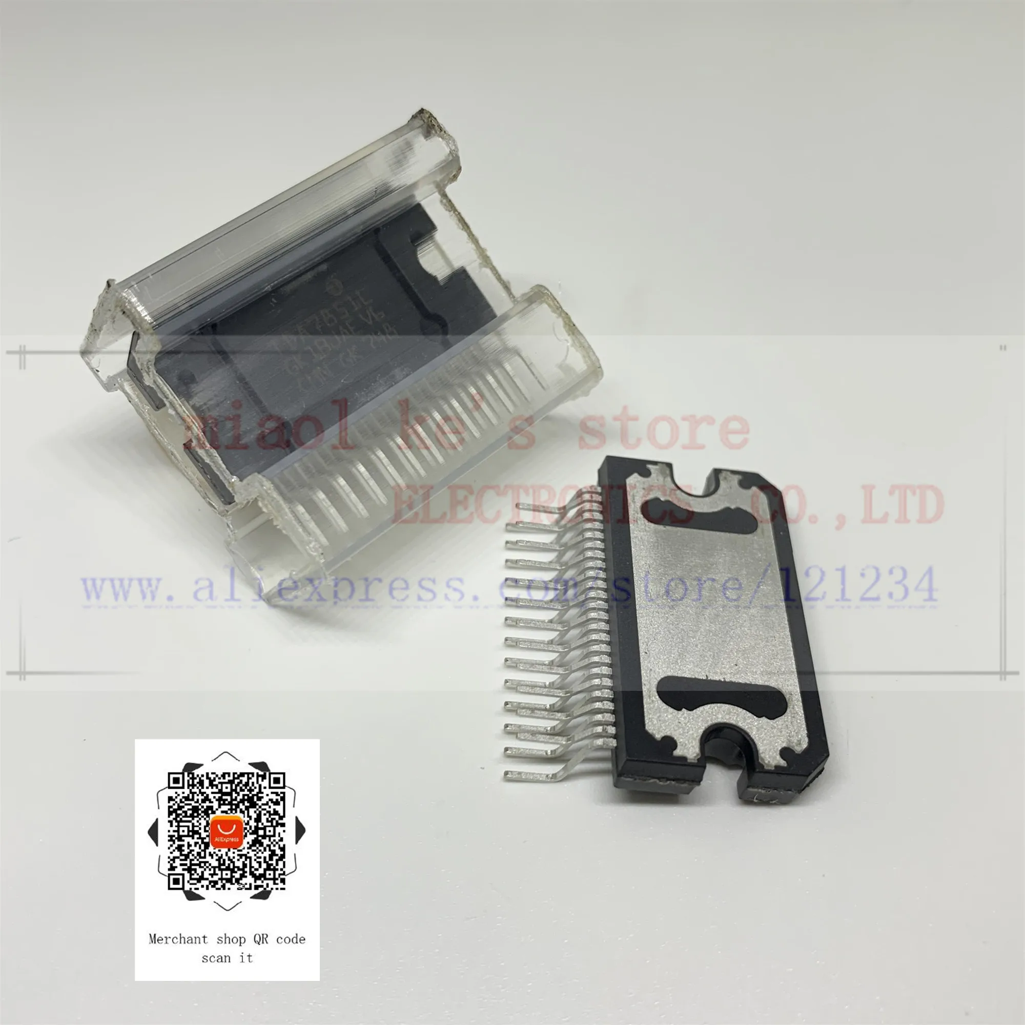 (1pcs)100%New original Car amplifier module; TDA7851l TDA7851L TDA 7851L TDA7851 L ZIP-25 - IC AMP QUAD BRIDGE FLEXIWATT25