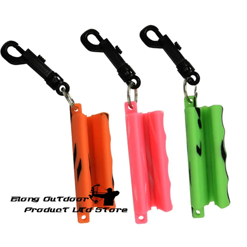 1Pc Molded Rubber Arrow Puller Orange Pink Green Archery Bow Accessories Shooting