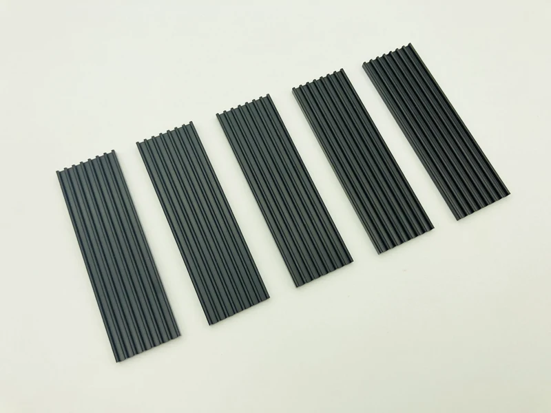 5 PCS Cooler ฮีทซิงค์ความร้อนหม้อน้ำอลูมิเนียม M.2 NGFF Cooling Cooler ความร้อนแผ่นความร้อนสำหรับ M.2 NGFF M.2 NVME SSD