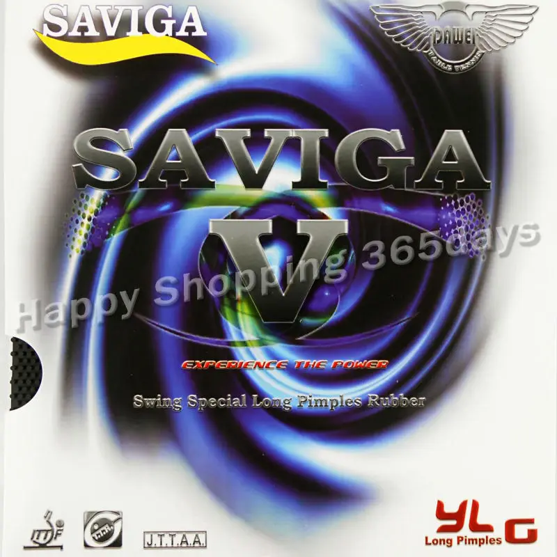 

Резинка для настольного тенниса с губкой SAVIGA V long pips-out