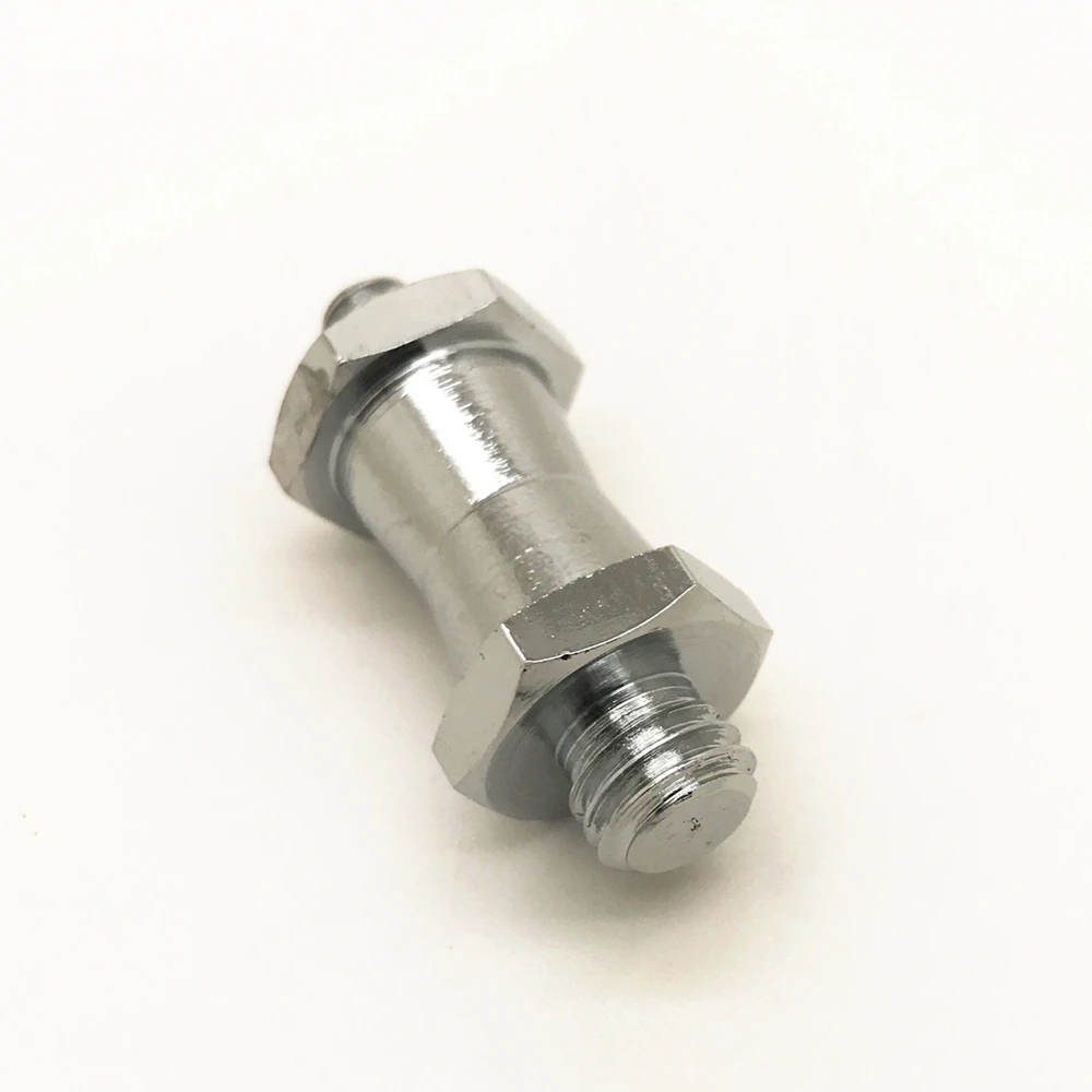 1/4ชาย3/8ชาย Threaded สกรูหัวจุกสตั๊ดสตั๊ดสำหรับแสงแฟลชขาตั้งกล้องสตูดิโอวงเล็บ1/4-3/8