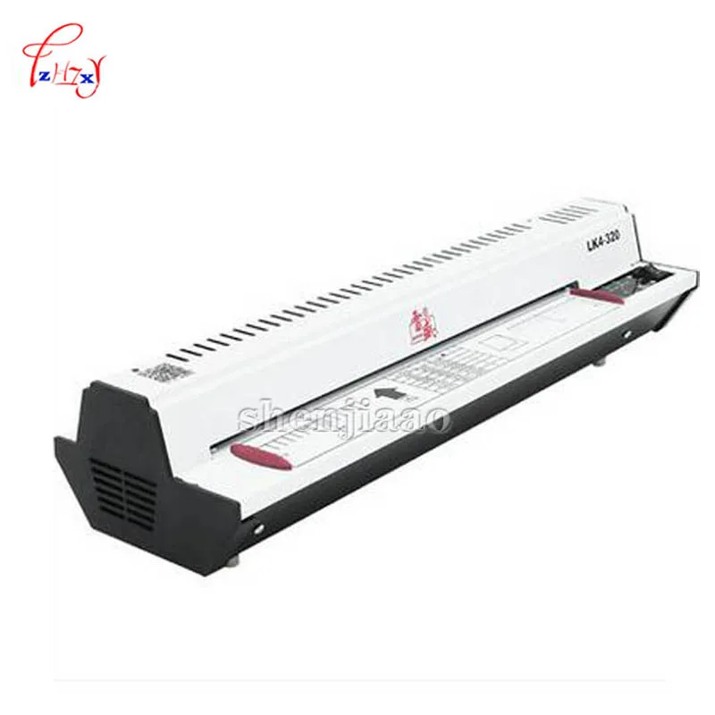 A3 /A4 Cold Roll  laminator Laminating Machine, 4 Roller System photo laminator LK4-320 220v 300w cold laminator