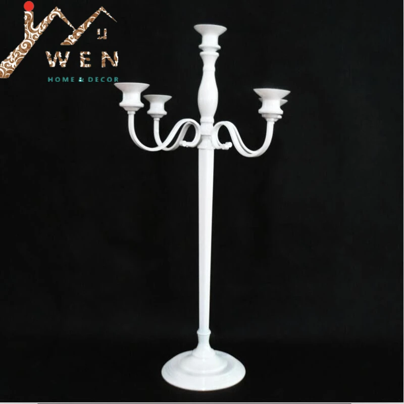 2 colors! New arrival wedding candelabras event candelabrum 80cm height candle holder party supplies centerpiece