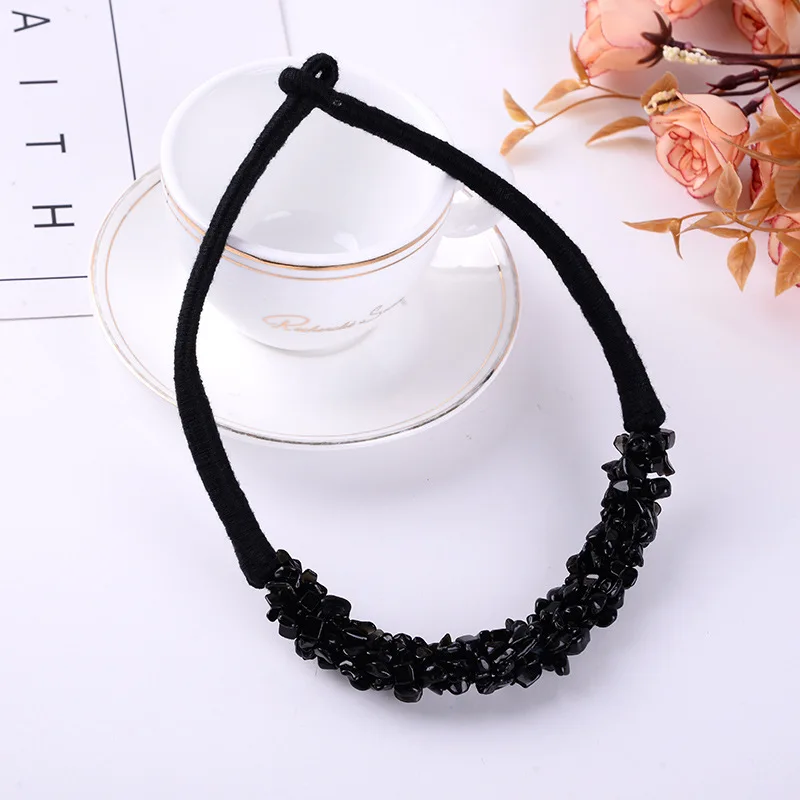 Original New Bohemian Coral Statement Choker For Women Natural Stone Collar Necklaces Female Jewelry Gift