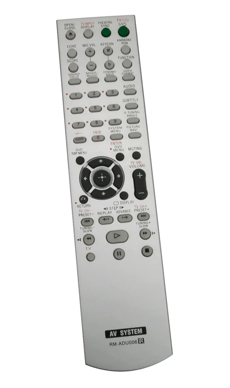 New RM-ADU006 Remote Control fit for Sony DVD Home Theater System