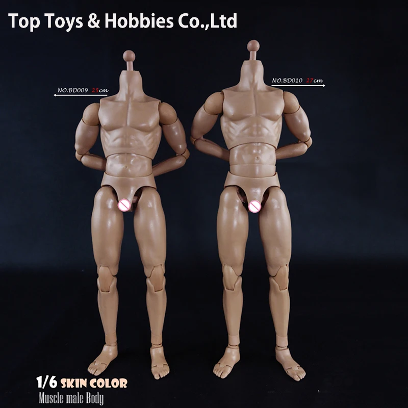 27cm/25cm BD001/BD002/BD003/BD004/BD009/BD010 1/6 Male Standard Muscle Body Narrow Shoulders 2.0 Male Model 12'' Figure body