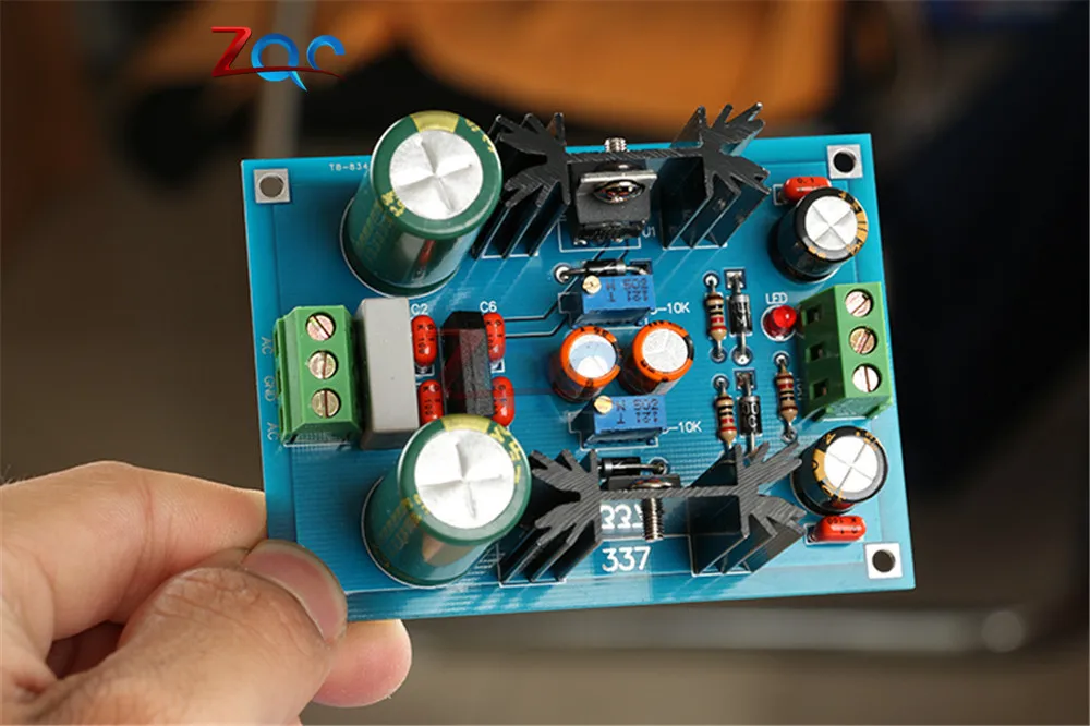 LM317 LM337 Adjustable Filtering Power Supply AC/DC 5v 12v 24v Voltage Regulator PSU DIY Kits Module