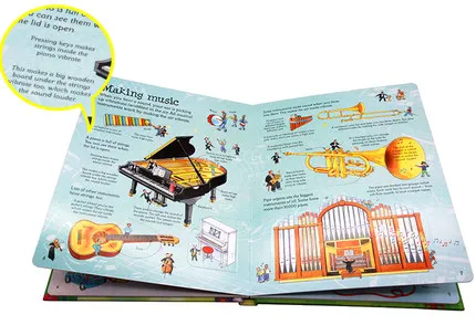 Imagem -04 - Inglês 3d Picture Book For Children See Inside Flap How Things Work Book Over 90 Flaps to Lift Reading Books