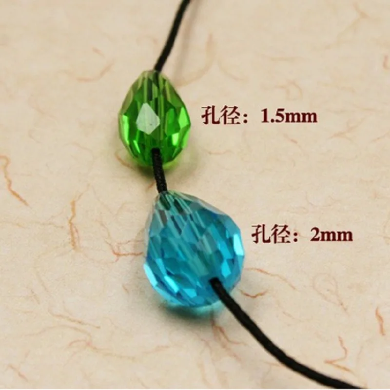 Hot sale 10pcs/lot 11x8mm Crystal Glass Faceted Beads Teardrop Waterdrop Bead For Women DIY Bracelets Bangles Jewelry Making