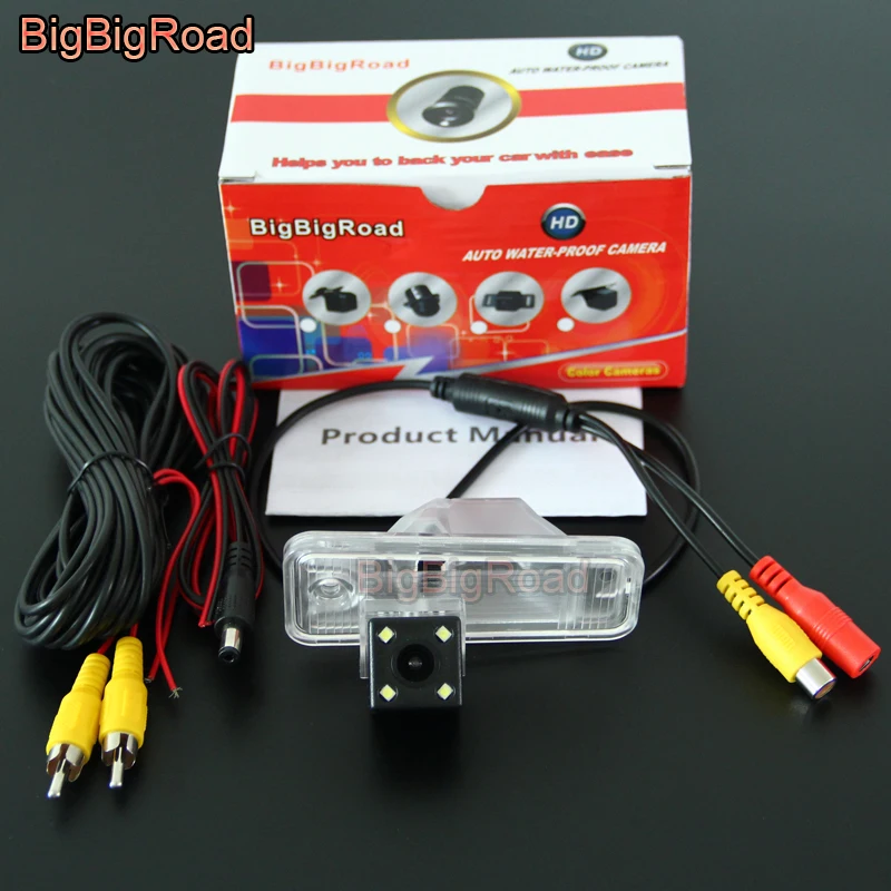 

BigBigRoad Car Rear View Backup Parking Camera For Hyundai Santa Fe SantaFe 2009 2010 2012 2013 2014 2015 / IX45 2013 2014 2015