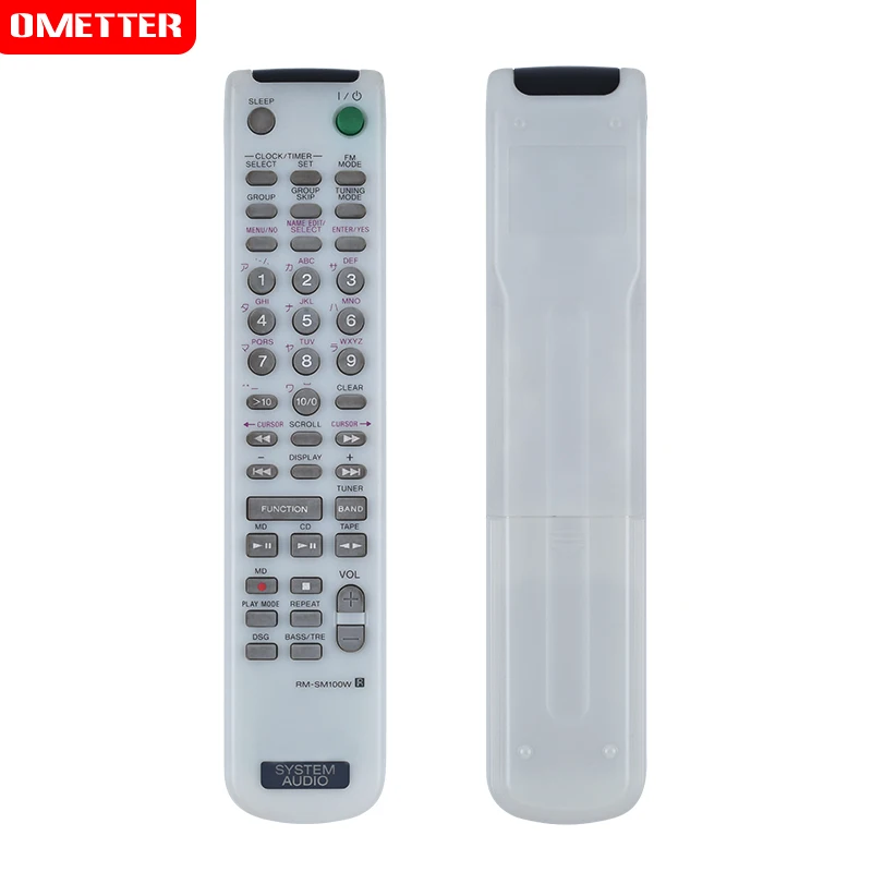 

new remote control RM-SM100W RM-SM100ES HCD-M10 CMT-M373NT Nuevo Control remoto para use for S ony sistema de Audio