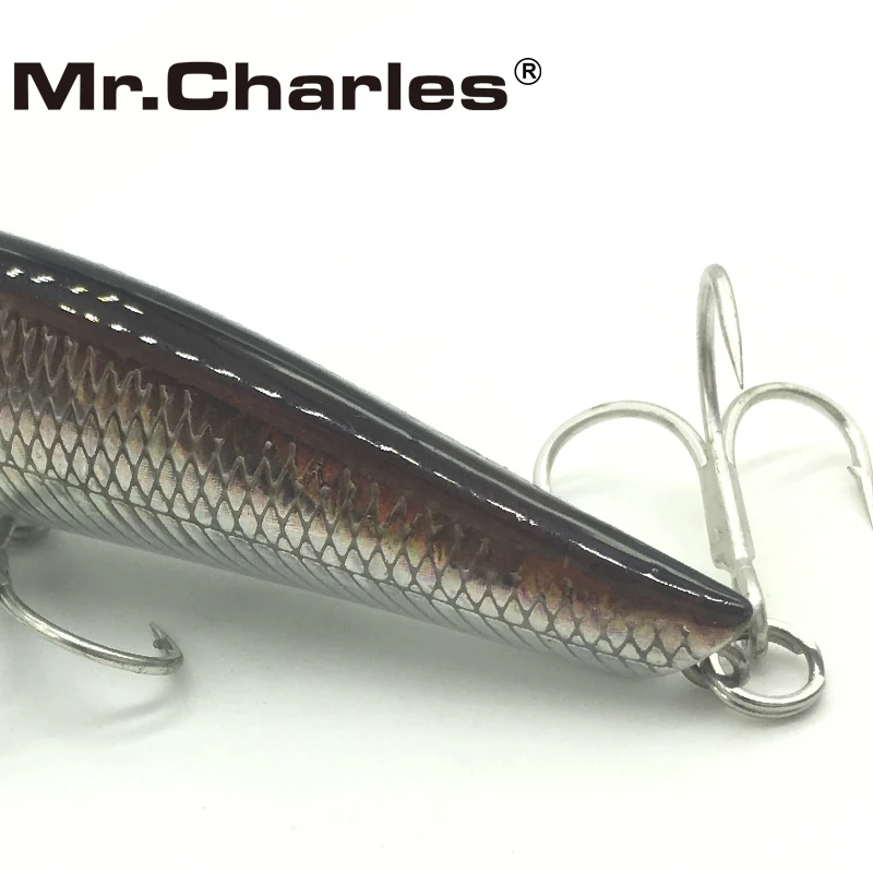 Mr.Charles CMC007 Fishing Lures , 70mm/8.3g 0-1.0m Floating Super Sinking Minnow Swimbait Crankbait Fishing Tackle Bait - Image 5