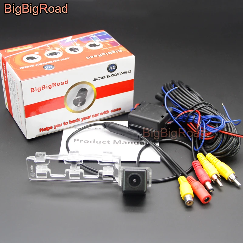 

BigBigRoad Car Rear View Camera For Toyota Vios 2008 2009 2010 2011 Night Vision Waterproof CCD Parking Backup Camera