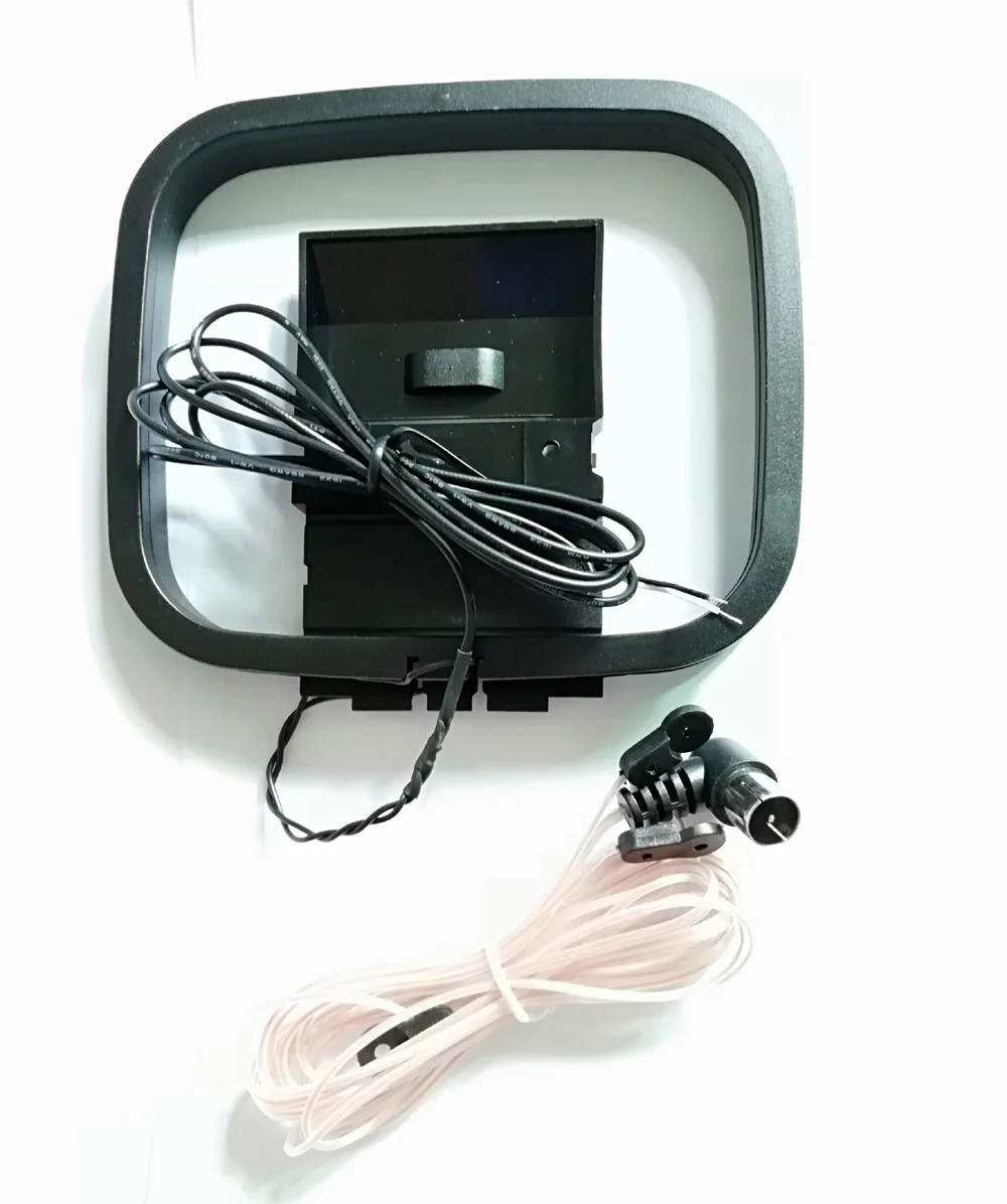 FM antenna 75ohm UNBAL Dipole T shape push on Antenna and AM loop antenna for Yamaha sony Natural Sound Stereo Receiver