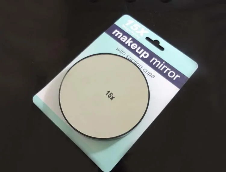 

Mirror Compact & Magnifying Eye Lense Make Up Cosmetic Suction Cup 15X FREE SHIP