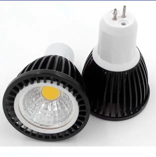 

Dimmable 5W COB LED Spot Light Bulb Gu10 Gu5.3 E27 85-265V 220V Dimmable MR16 12V LED COB Spotlight Bulb Spot Downlight bulb