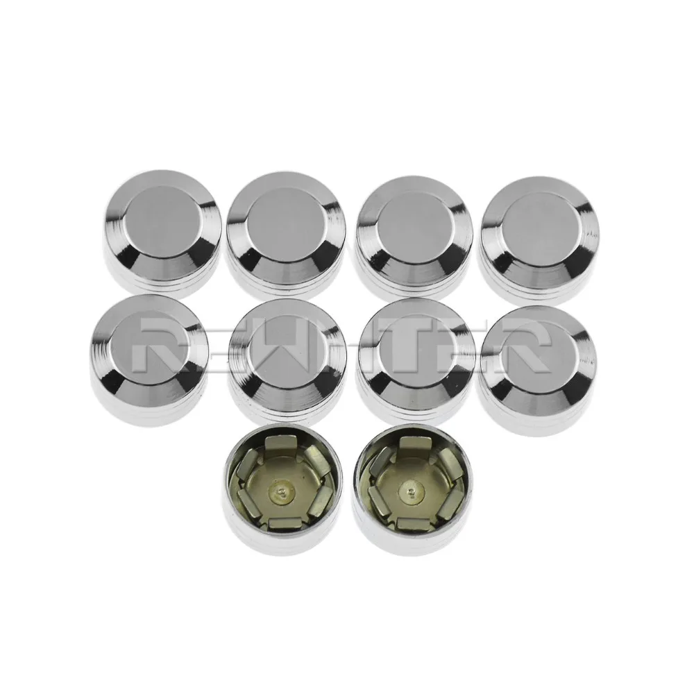 10 stücke Motorrad CNC Schrauben Innere Hülse Schraube Bolzen Abdeckung Kappe 9mm Bolzen Kopf Schrauben Für Harley Twin Cam softail Touring Dyna – Detail 12
