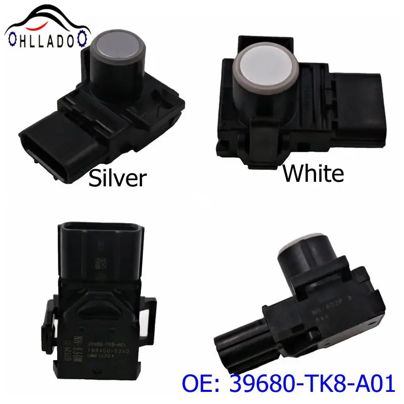 

2PCS HLLADO PDC Parking Sensor 39680-TK8-A01 Car Reversing Assist Radar 39680TK8A01 Fit For 2011-2014 H onda Odyssey 2 Colors