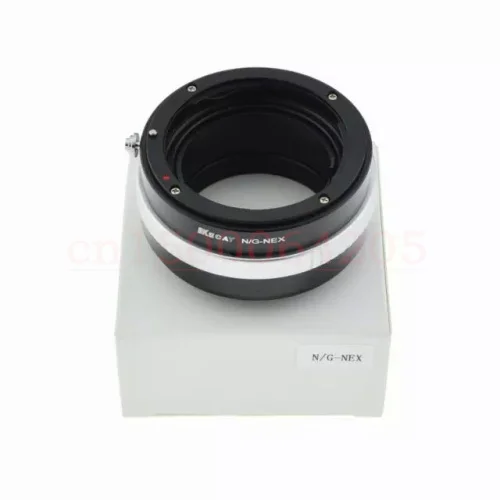Camera Kim Loại Cho N/G-NEX Gắn Bộ Chuyển Đổi Ống Kính Vòng Kim Loại Hỗ Trợ AV/M Cho NEX-7 NEX-6L NEX-5T NEX-5N NEX-5