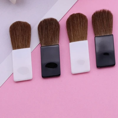 1000pcs/lot Mini Flat Blush brush eye shadow brush  Professional Cosmetic Makeup Brush 3 colors