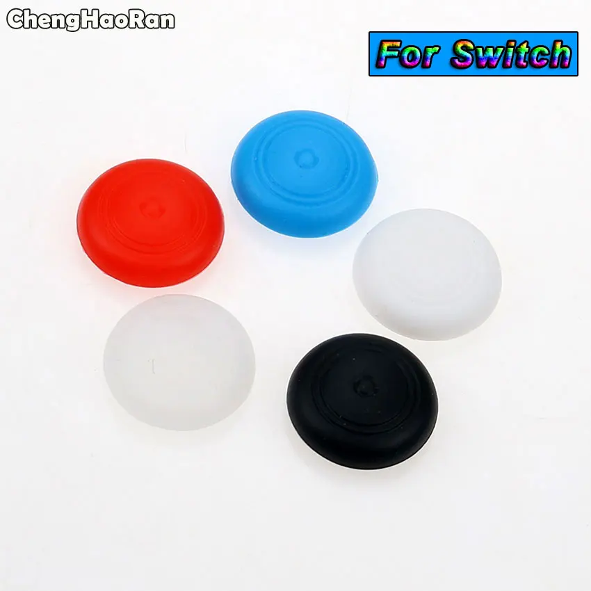 ChengHaoRan 2 pezzi copertura del cappuccio del Joystick in Silicone per la protezione del Controller Nintendo Switch tappi in Silicone per NS Joy-con