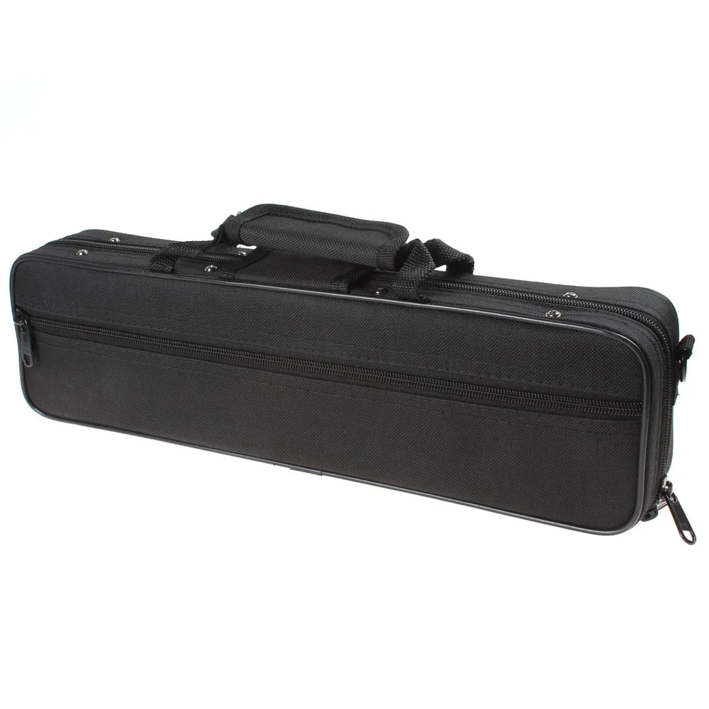 Wholesale profesional portable flute bag waterproof case black cover lightweight box good quality package with shoulder strap