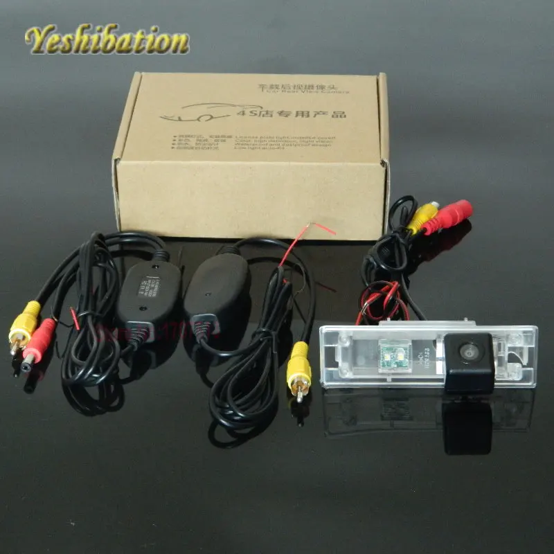 Yeshibation Wireless RCA/AUX Video Transmitter Receiver Kit For Mini Hatch / Hardtop / Roadster Car DVD Monitor Rear View