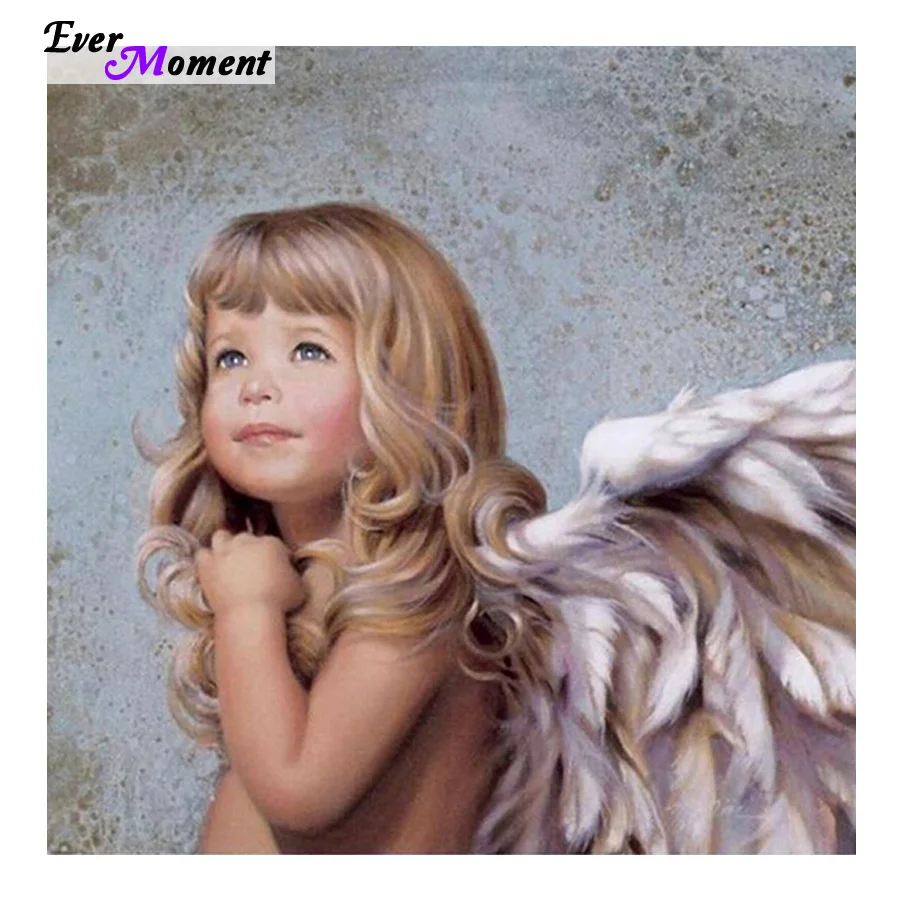 

Ever Moment 5D Diamond embroidery angelhood diamond cross stitch square diamond painting diy diamond painting angle ASF446