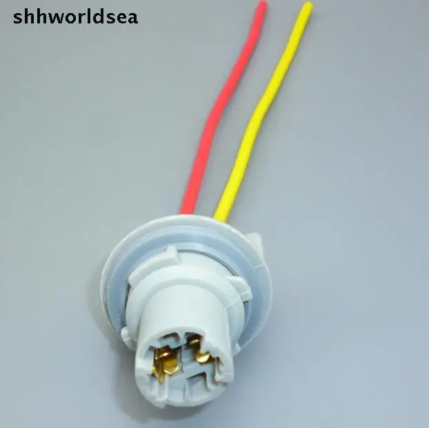 Shhworldsea 2pcs sale PLASTIC T13 socket, T13 bulb holder, T13 connector plug