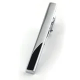 Simple Mans Tie Clip Black Dripping Tie Clip Copper Alloy Luxury Jewelry Tie Clip Business Wedding Gifts