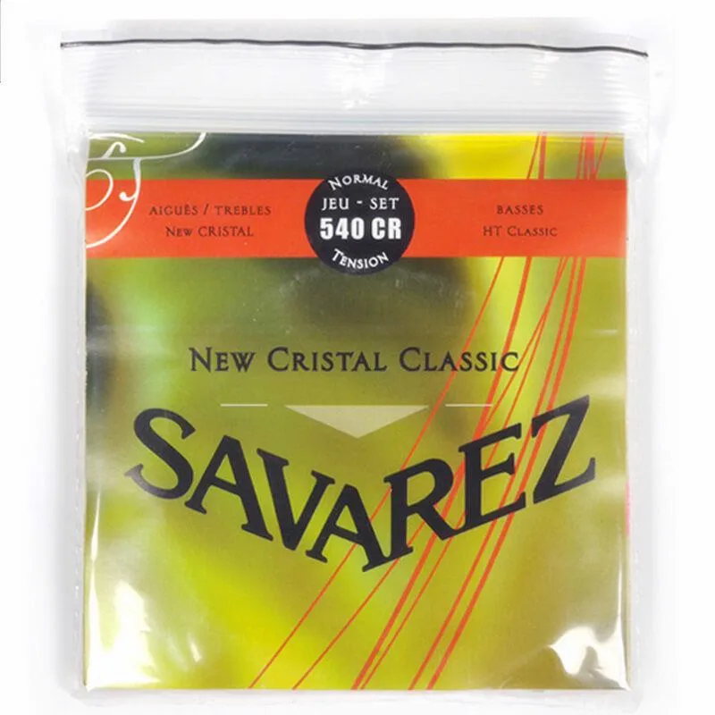 Savarez Classic Guitar Strings Set New Crystal Nylon Strings For Classical Guitar Parts 540CJ 540CR 540CRJ Stringed Instruments