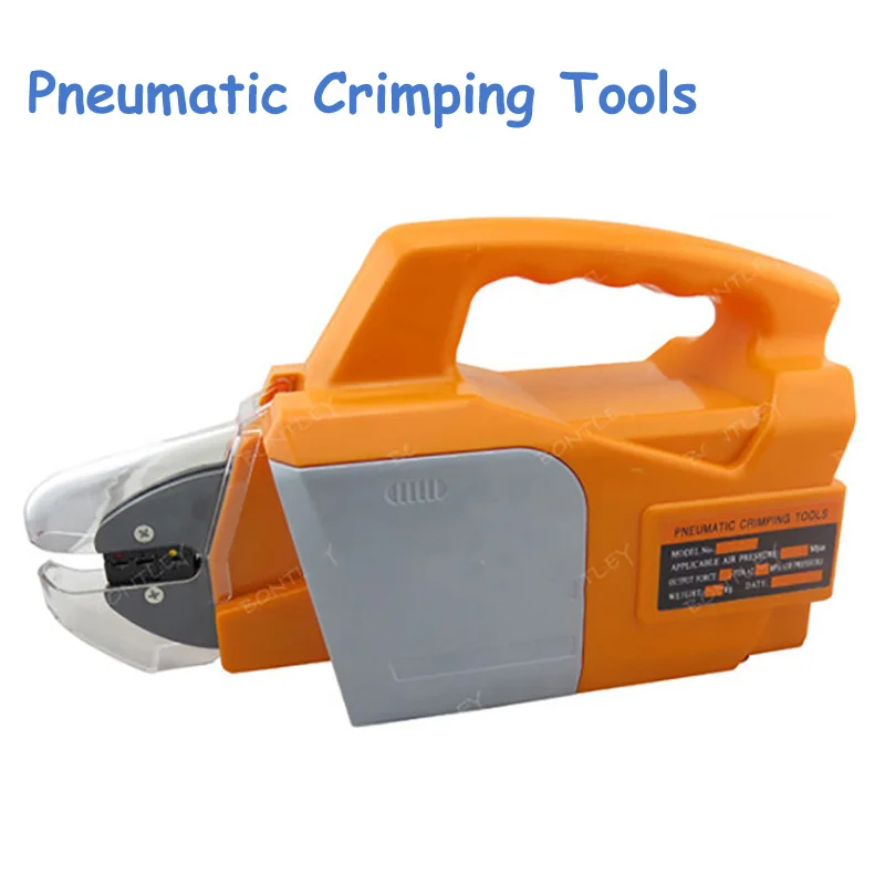 

AM-10 Pneumatic Crimping Tool Crimp Machine for Kinds Terminals Crimping range 0.25-6mm2 with 4 Die Sets Option