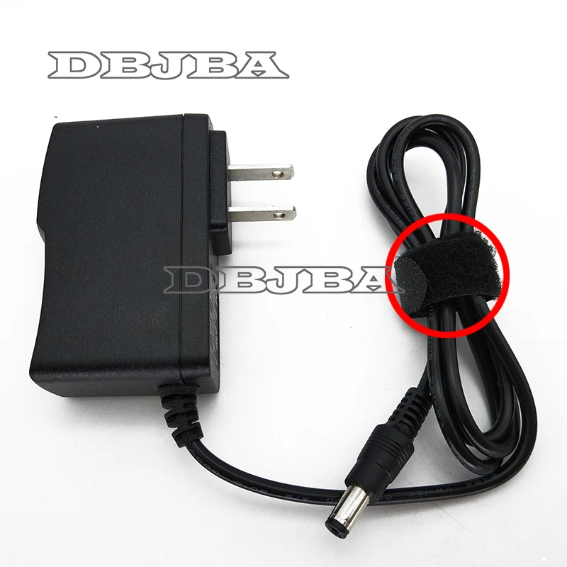 

10pcs/lot New AC 100V-240V Converter Adapter For 6V 1A 1000mA Power Supply US Plug DC 5.5mm x 2.1mm 5.5*2.5MM