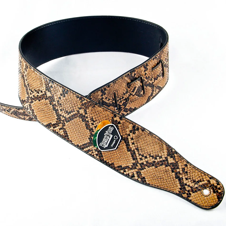 Snakeskin brand guitar strap bass guitar strap widening folk guitar straps electric guitar electric bass strap