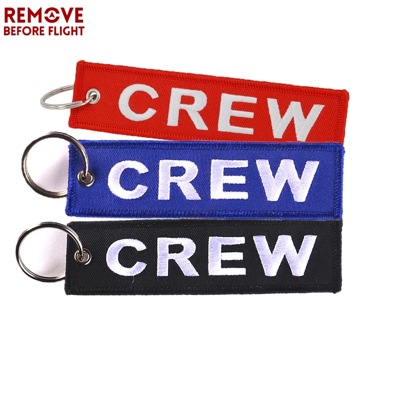 

Remove Before Flight Car-Styling Keychain New Fashion Keychain llaveros Embroidery Crew Jewelry for Porte Cle Moto Aviation gift