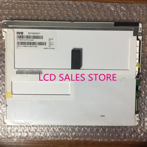 M104GNX1 10.4 INCH INDUSTRIAL  DISPLAY SCREEN 1024*768  TFT  ORIGINAL