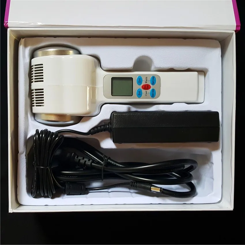 Potente Estiramiento Facial ultrasónico, cuidado de la piel, masajeador vibratorio, limpiador, eliminador de arrugas, masajeador de belleza Facial, martillo frío y caliente