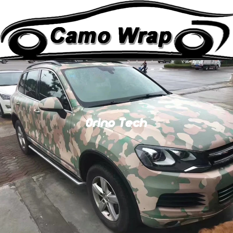 

Military Army Camouflage Vinyl Wrap Car Styling Adhesive ARMY GREEN Sticker Wrapping Outdoor Hunting Shooting Camo Film Decal