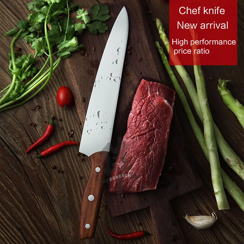 Chef Knives 5cr15MOV Kitchen knives Meat cleaver Fruit plate knife