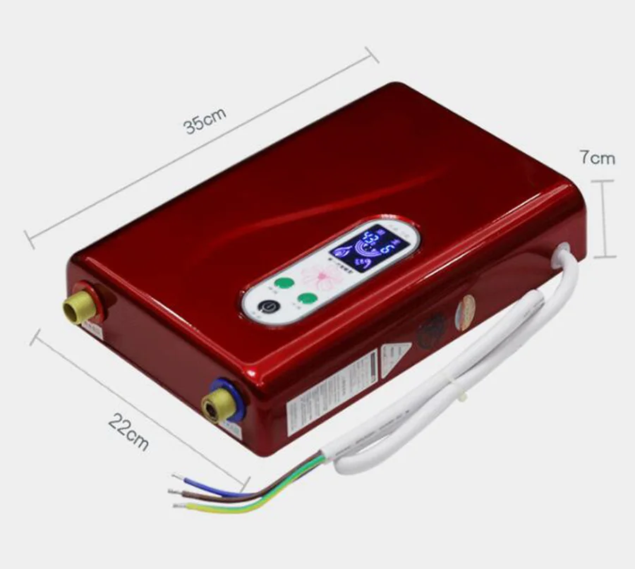 Chauffe-eau électrique rapide et instantané, sans stockage d'eau, permet de prendre un bain ou une douche, D165