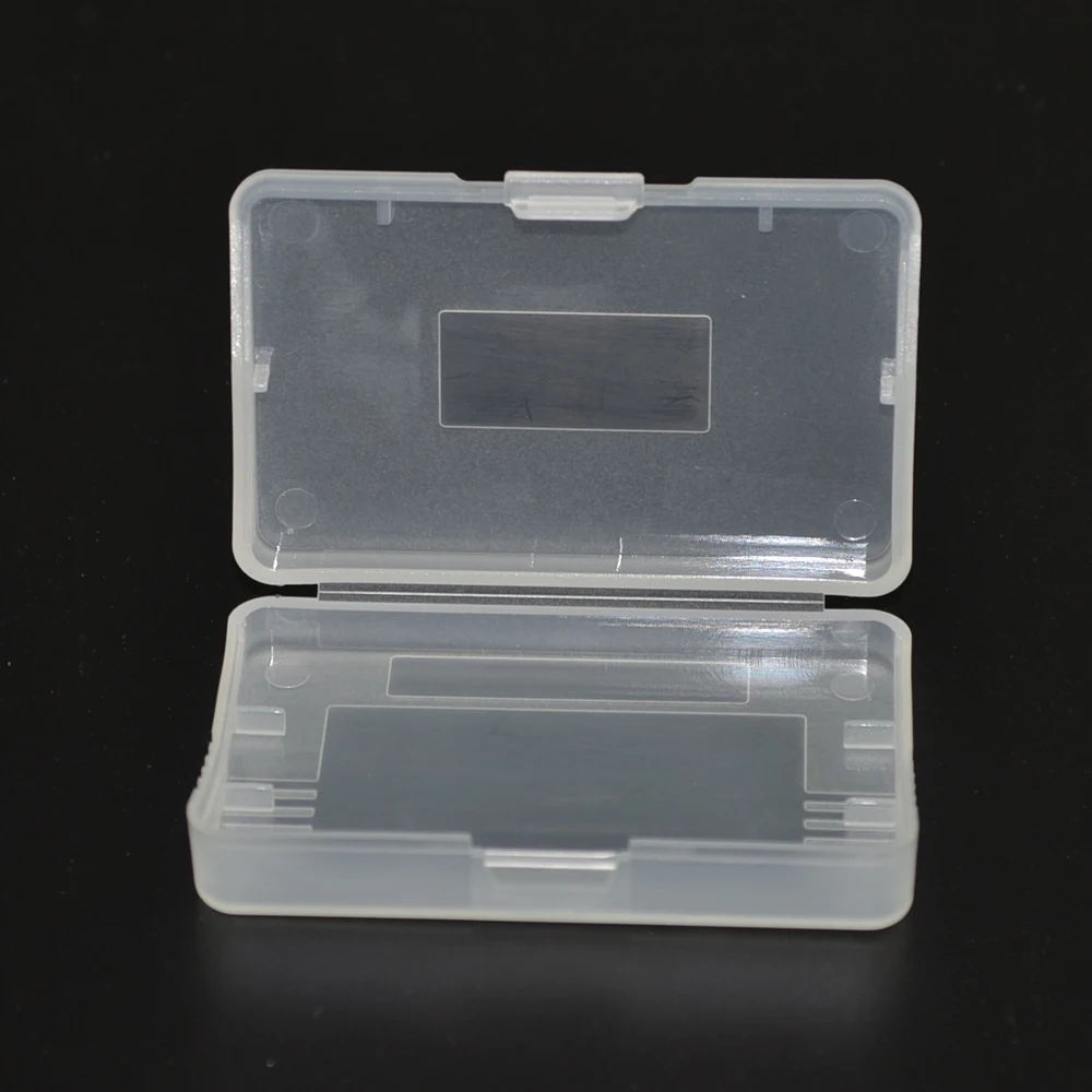 

200PCS a lot High quality White Plastic Game Card Case Cartridge Cases Boxes Protector for Gameboy Advance for GBA