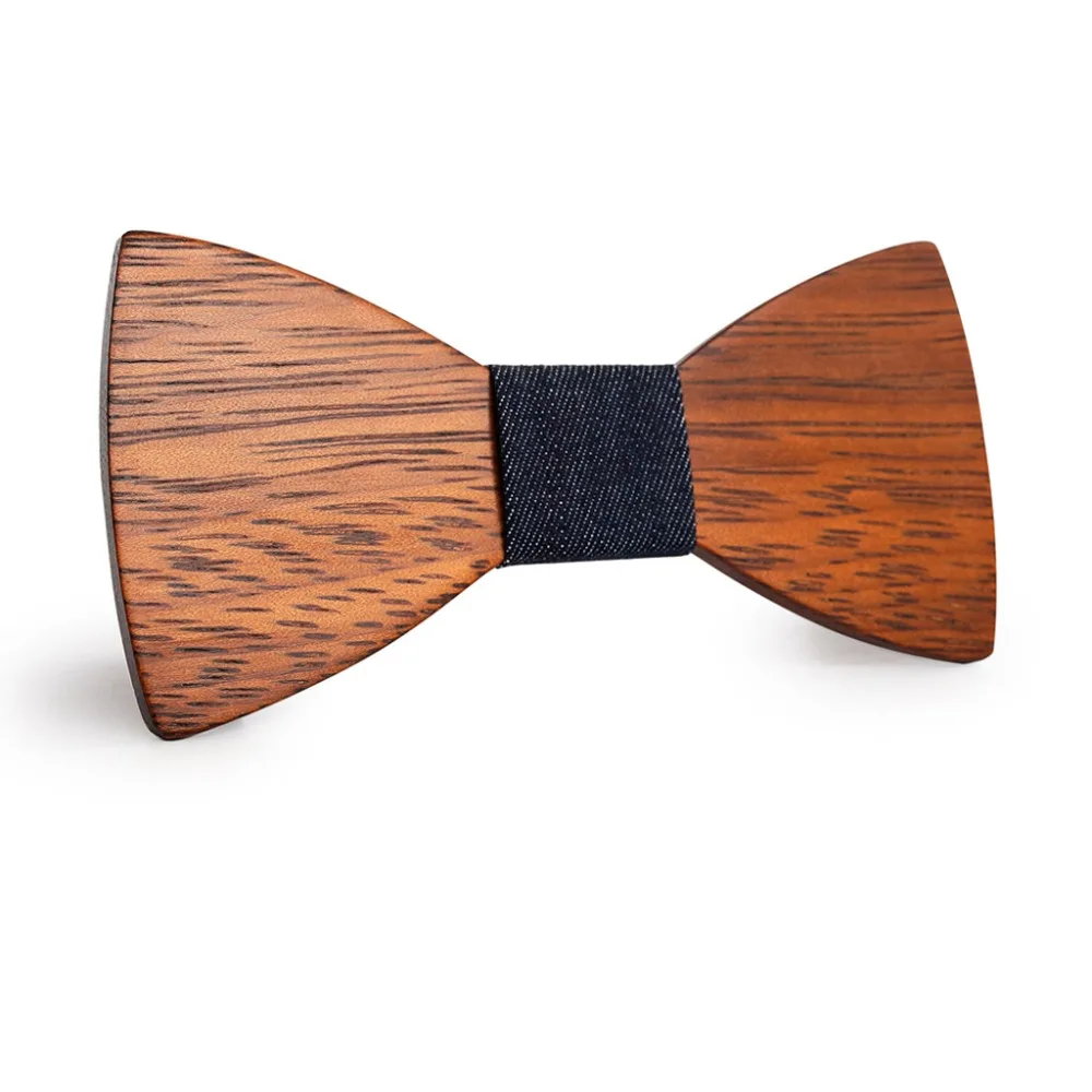 

Fashion Apparel Accessories Ties Men Wooden Bow Ties Butterfly Cravat Wood Tie