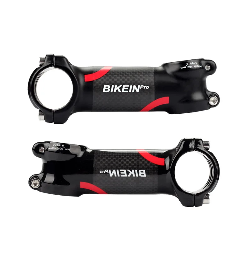 

BIKEIN PRO bike mountain bike Aluminum alloy + 3K carbon fiber stem bike handlebar accessories ultra light stem155g